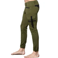 Andrew Christian Pantalons-Pantalon Cargo Glampground Olive