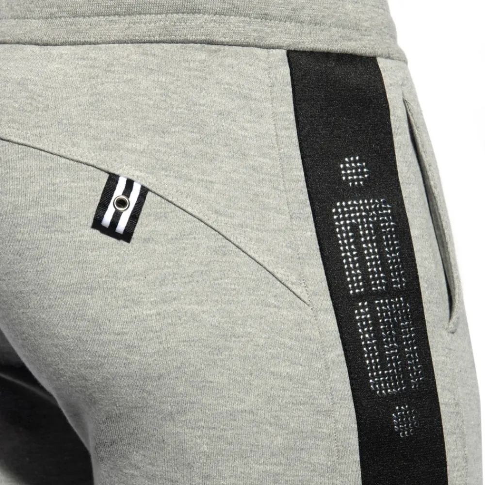 ES Collection Pantalons-Pantalon de Sport First Class Gris Chiné