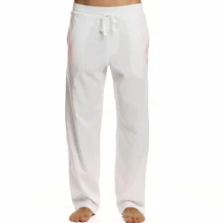 Modus Vivendi Pantalons D'Intérieur|Pantalons-Pantalon en Lin Blanc