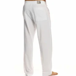 Modus Vivendi Pantalons D'Intérieur|Pantalons-Pantalon en Lin Blanc