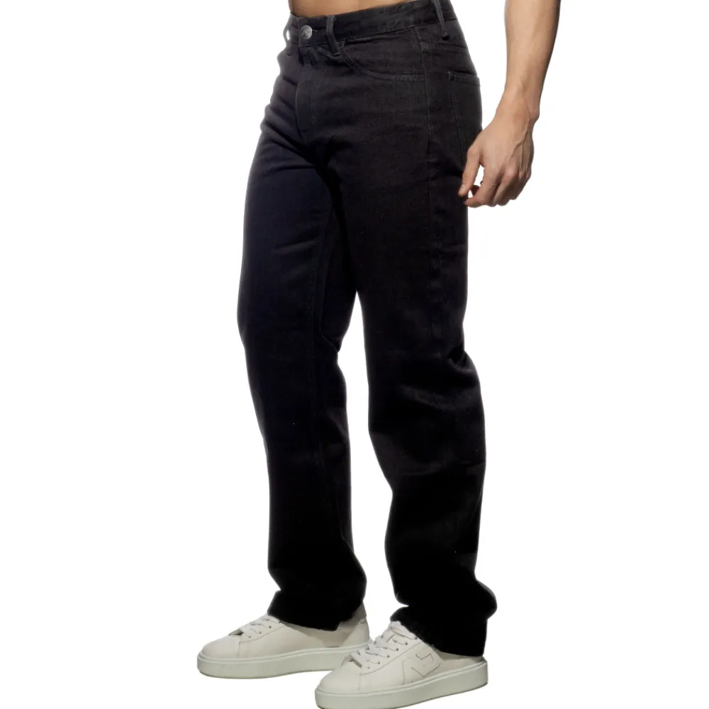 Addicted Jeans-Pantalon Jeans Baggy Noir