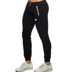 Addicted Pantalons-Pantalon Jogging Double Zip Noir