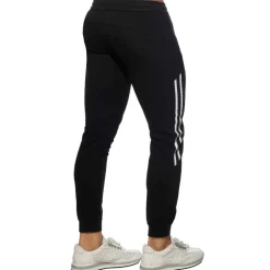Addicted Pantalons-Pantalon Jogging Double Zip Noir