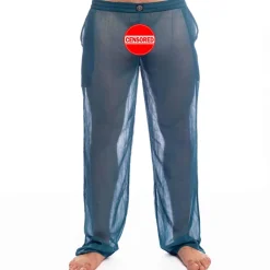L'Homme invisible Pantalons D'Intérieur-Pantalon Lounge Chantilly Bleu Paon