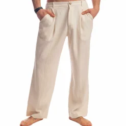 L'Homme invisible Pantalons-Pantalon Lounge Palm Spring Vanille