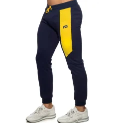 Addicted Pantalons-Pantalon Sport AD Coton Bleu Marine