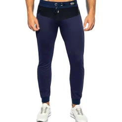 ES Collection Pantalons-Pantalon Sport Combi Bleu Marine