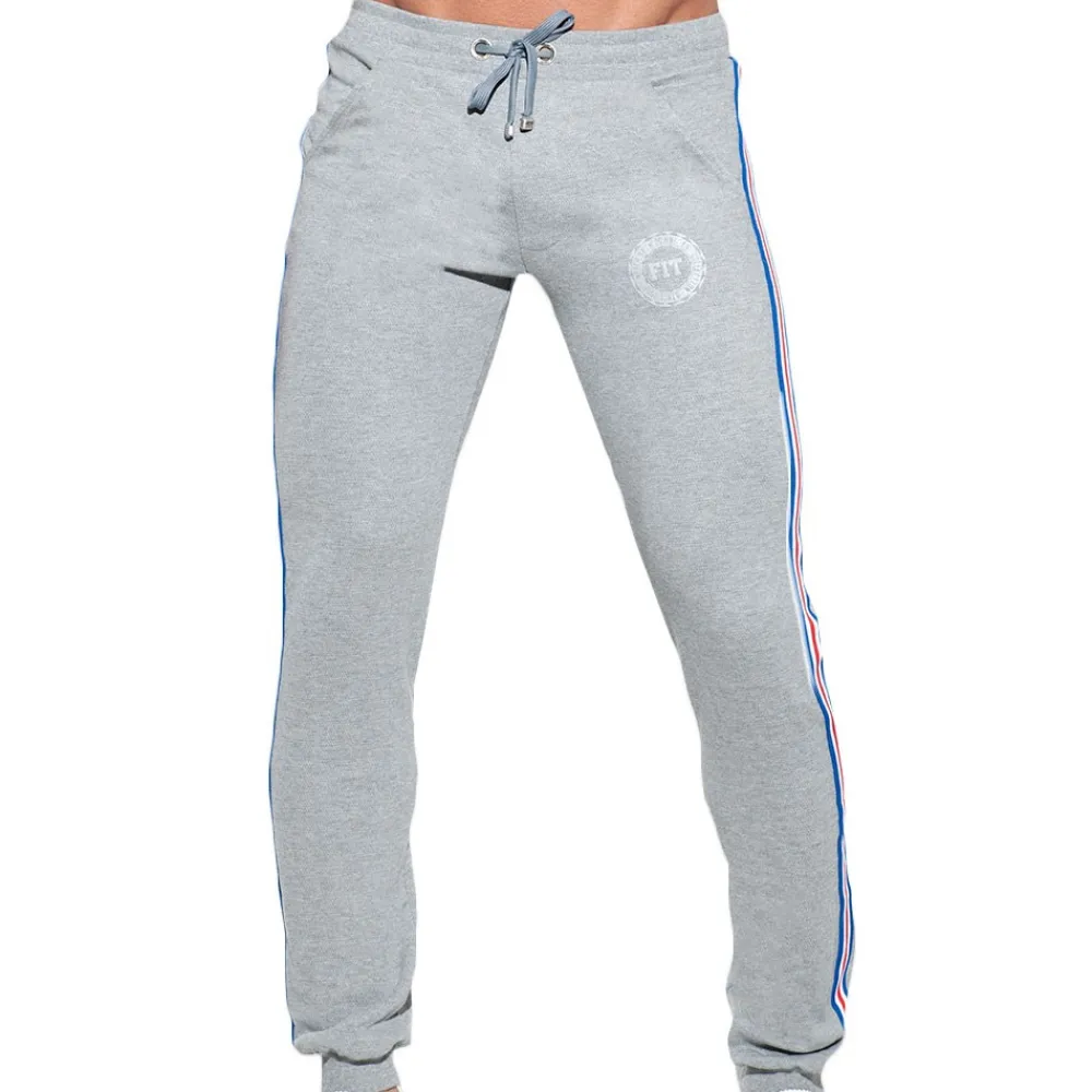 ES Collection Pantalons-Pantalon Sport FIT Tape Gris