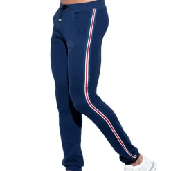ES Collection Pantalons-Pantalon Sport FIT Tape Marine