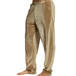 Modus Vivendi Pantalons D'Intérieur|Pantalons-Pantalon Velvet Net Beige