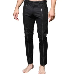 Andrew Christian Pantalons-Pantalon Zipper Special Forces Noir