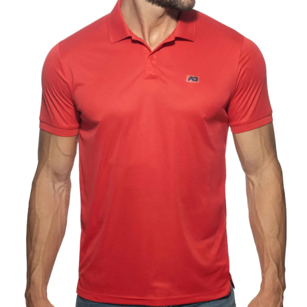 Addicted Chemises / Polos-Polo Veloz Dry Rouge