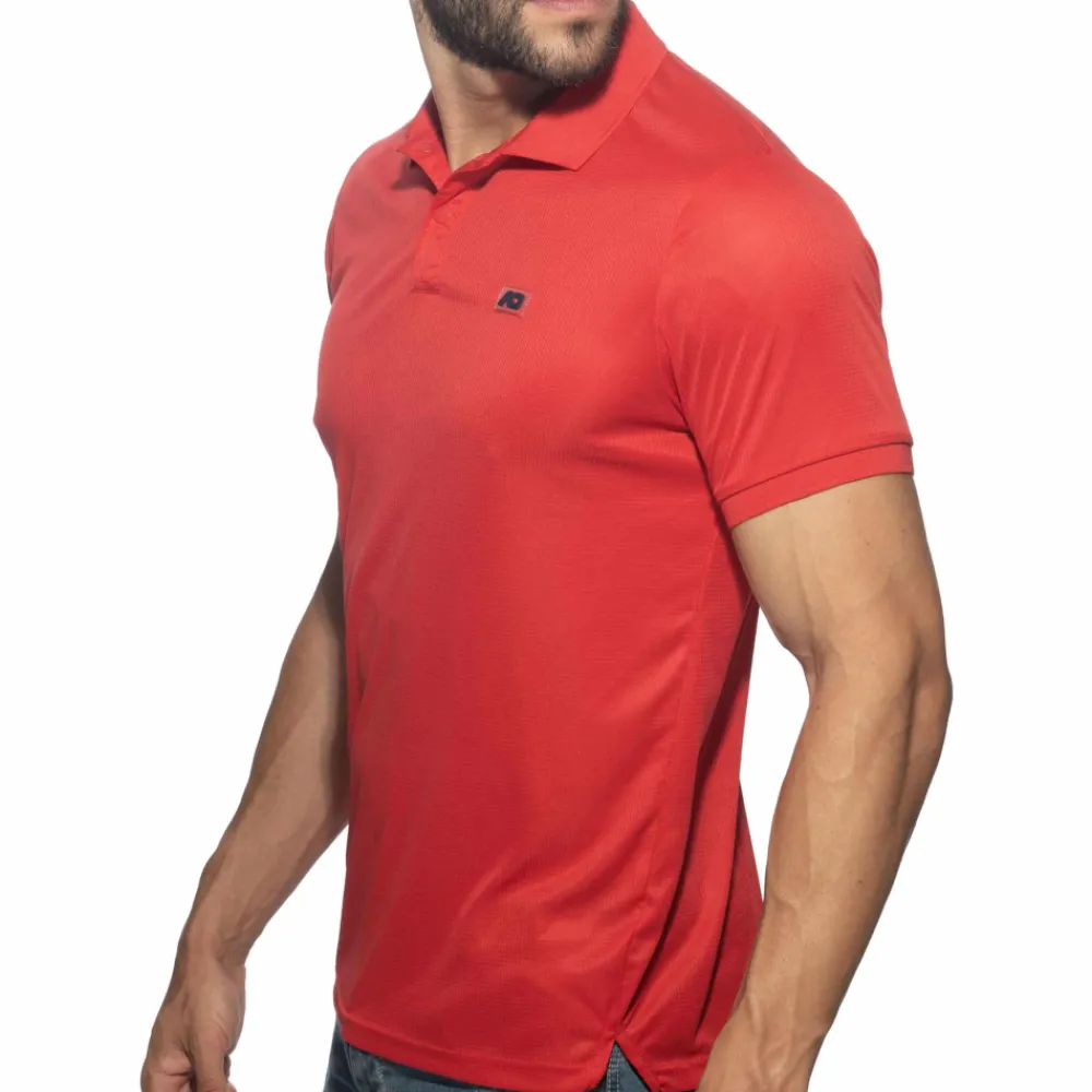 Addicted Chemises / Polos-Polo Veloz Dry Rouge