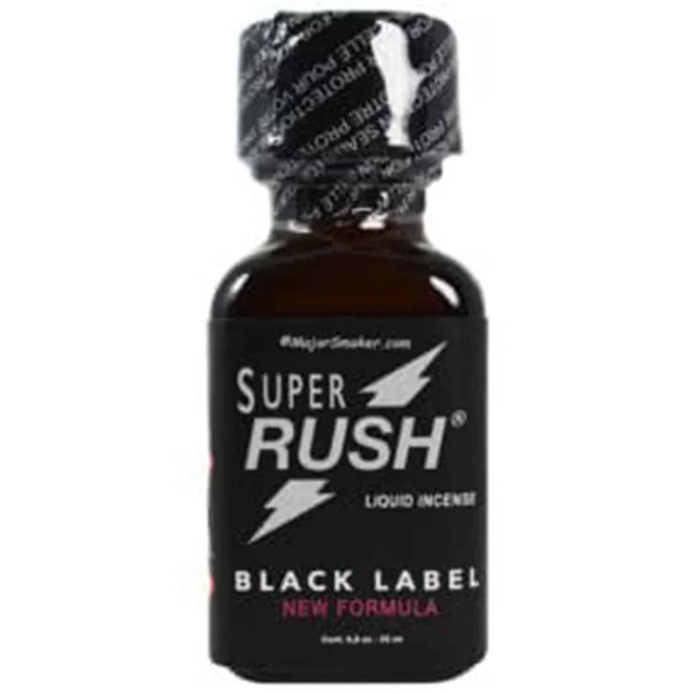 PWD Factory Poppers-Poppers Super Rush Black Label Amyle - 24 ml
