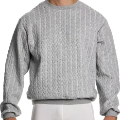 Modus Vivendi Sweatshirts / Vestes-Pull Cable Knit Gris