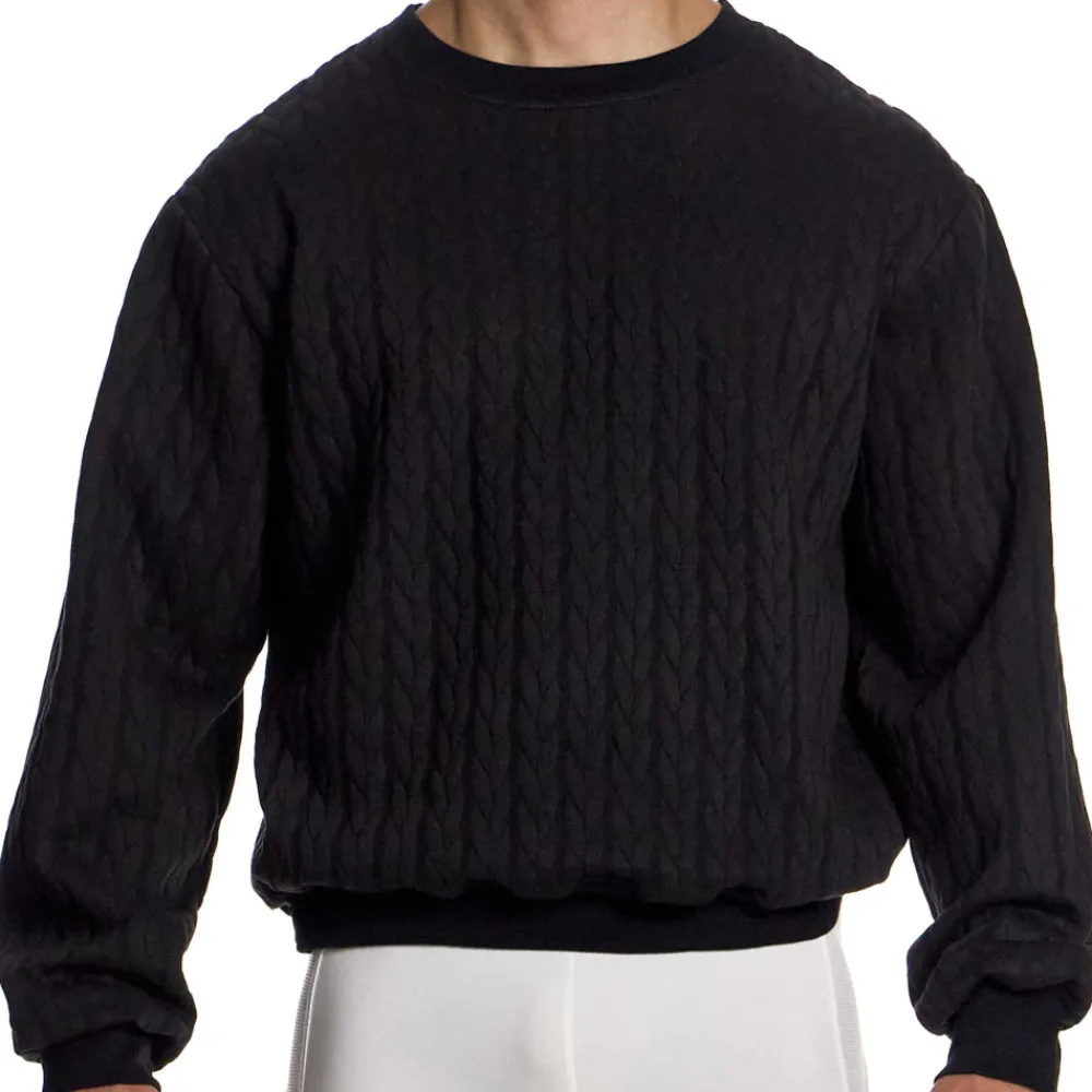 Modus Vivendi Sweatshirts / Vestes-Pull Cable Knit Noir