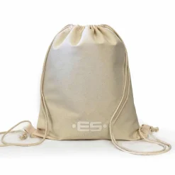 ES Collection Accessoires De Mode|Plage-Sac de Plage en Coton Bio Ivoire