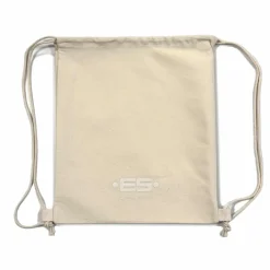 ES Collection Accessoires De Mode|Plage-Sac de Plage en Coton Bio Ivoire