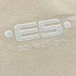 ES Collection Accessoires De Mode|Plage-Sac de Plage en Coton Bio Ivoire