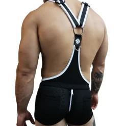 Breedwell Tenues Sexy|Salopettes-Salopette Futura Noire