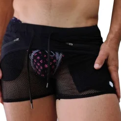 Breedwell Tenues Sexy|Shorts-Short Booty Breather Noir