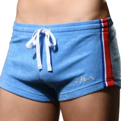 Andrew Christian Shorts-Short Booty Roller Disco Bleu Clair