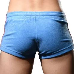 Andrew Christian Shorts-Short Booty Roller Disco Bleu Clair