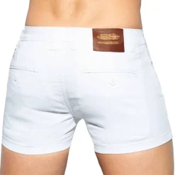 ES Collection Shorts-Short Cargo Blanc