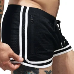 Breedwell Shorts-Short Circuit Remix Noir