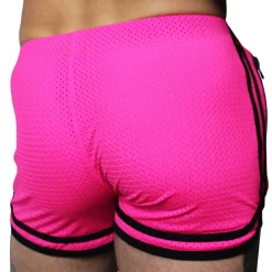 Breedwell Shorts-Short Circuit Remix Rose Fluo