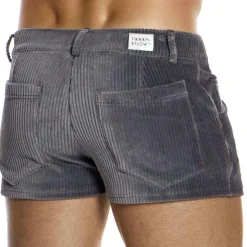 Modus Vivendi Shorts-Short Corduroy Gris