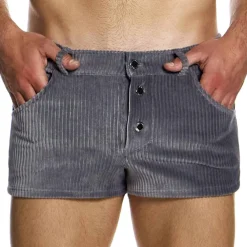 Modus Vivendi Shorts-Short Corduroy Gris