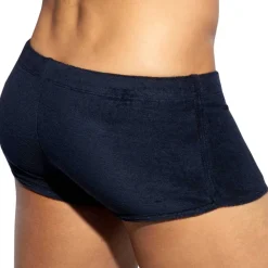 ES Collection Shorts / Caleçons|Shorts-Short Coton Eponge Bleu Marine
