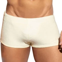 ES Collection Shorts / Caleçons|Shorts-Short Coton Eponge Ivoire