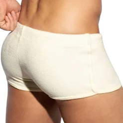ES Collection Shorts / Caleçons|Shorts-Short Coton Eponge Ivoire