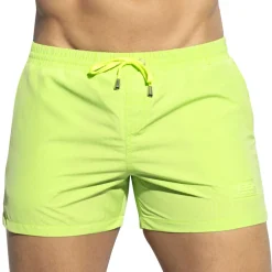 ES Collection Shorts De Bain-Short de Bain à Rayures Fines Citron Vert