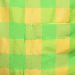 Addicted Shorts De Bain-Short de Bain Flashy Squares Jaune