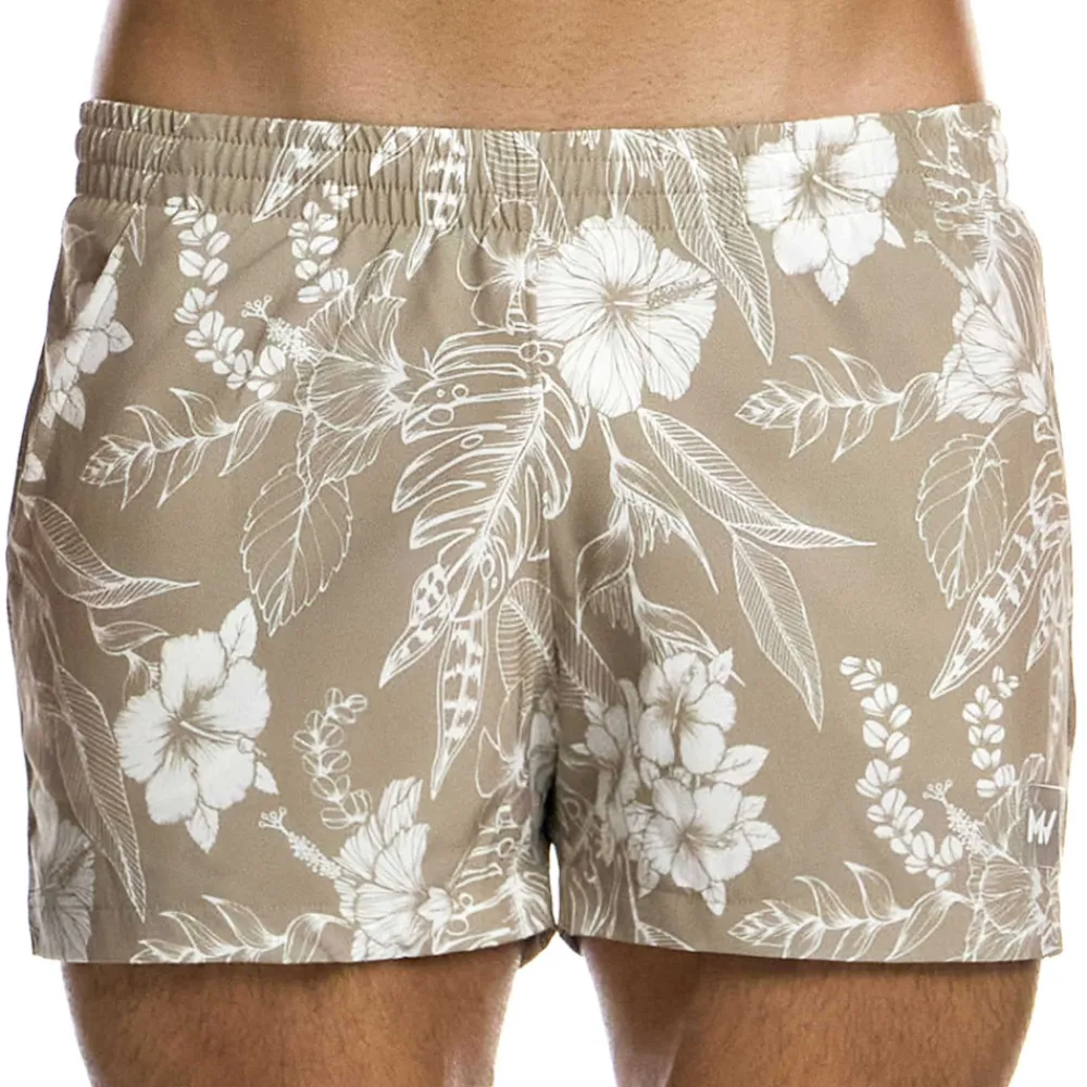 Modus Vivendi Shorts De Bain-Short de Bain Floreale Sable