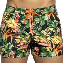 ES Collection Shorts De Bain-Short de Bain Hawaï Noir
