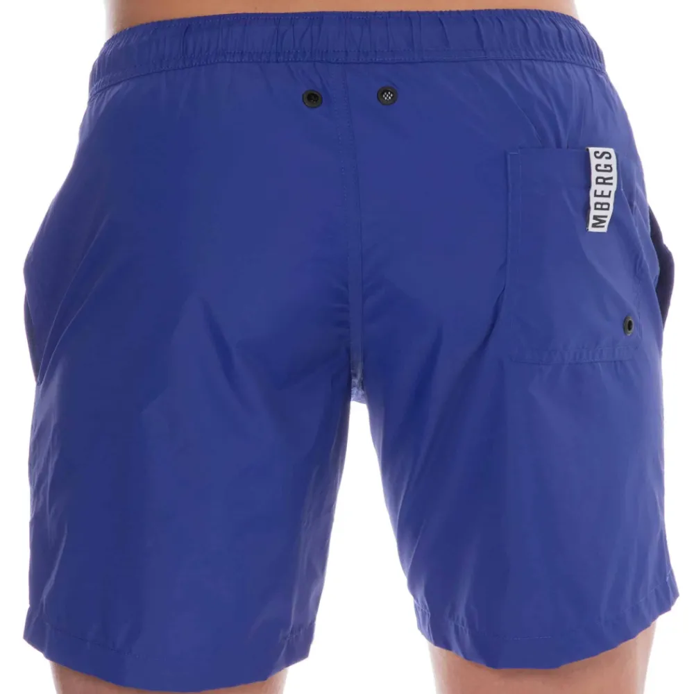 Bikkembergs Shorts De Bain-Short de Bain Logo Tape Bleu Roi