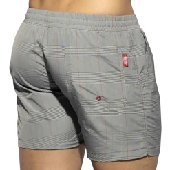 ES Collection Shorts De Bain-Short de Bain Long Scottish Gris