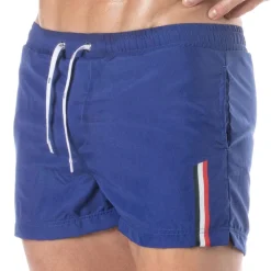 TOF Paris Shorts De Bain-Short de Bain Mi-Cuisse Bleu Roi