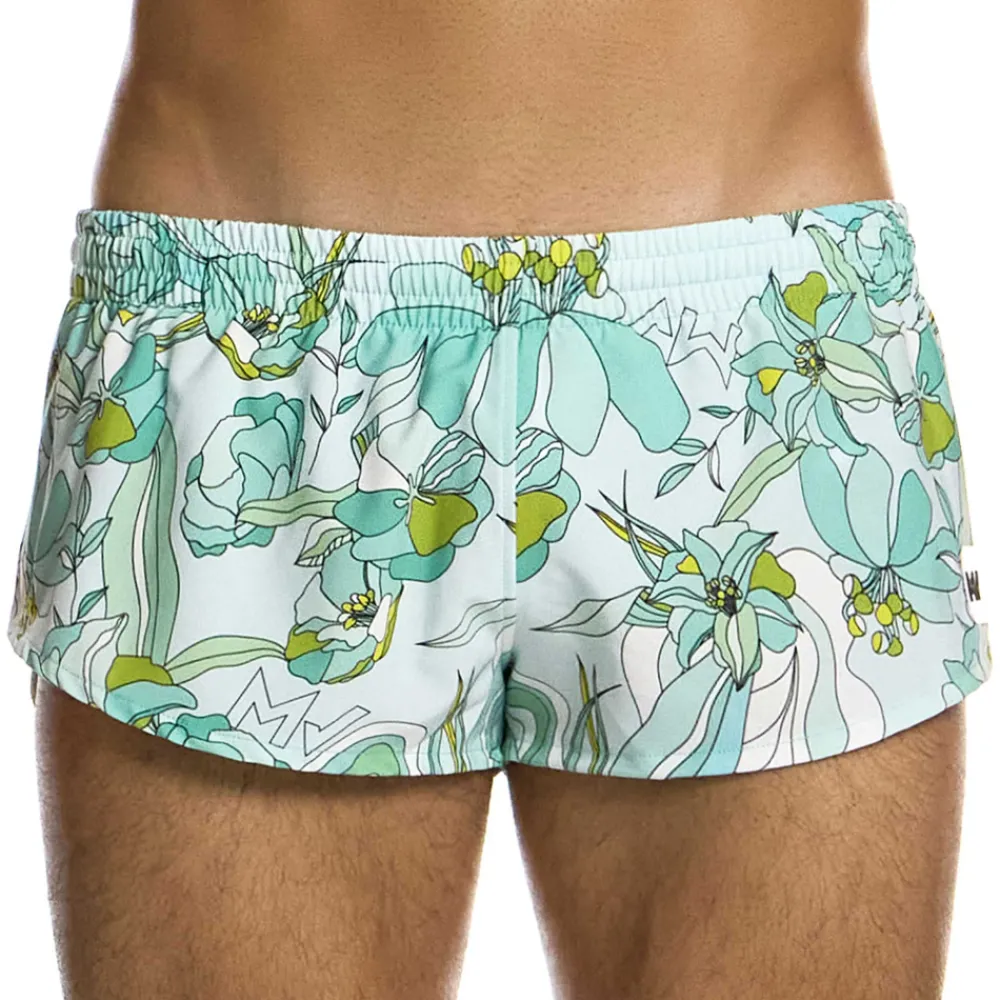 Modus Vivendi Shorts De Bain-Short de Bain Mini Art Nouveau Menthe
