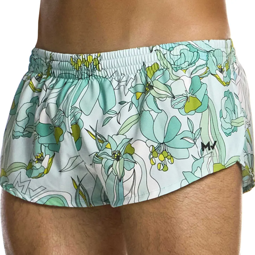 Modus Vivendi Shorts De Bain-Short de Bain Mini Art Nouveau Menthe