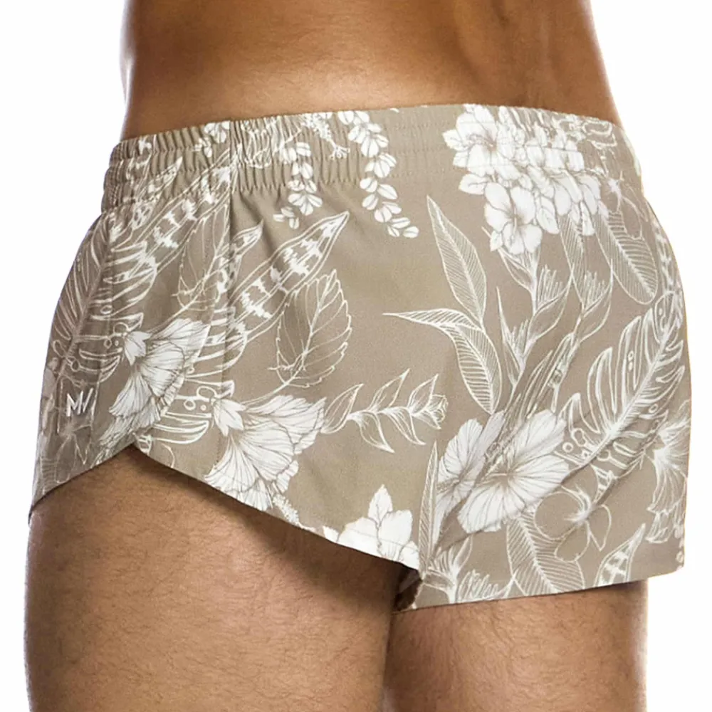 Modus Vivendi Shorts De Bain-Short de Bain Mini Floreale Sable
