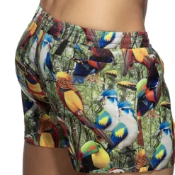 Addicted Shorts De Bain-Short de Bain Oiseaux Exotiques