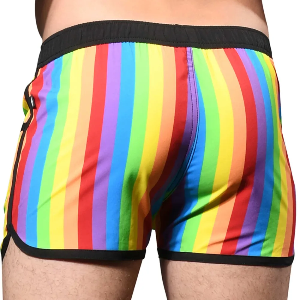Andrew Christian Shorts De Bain-Short de Bain Pride Arc-en-Ciel