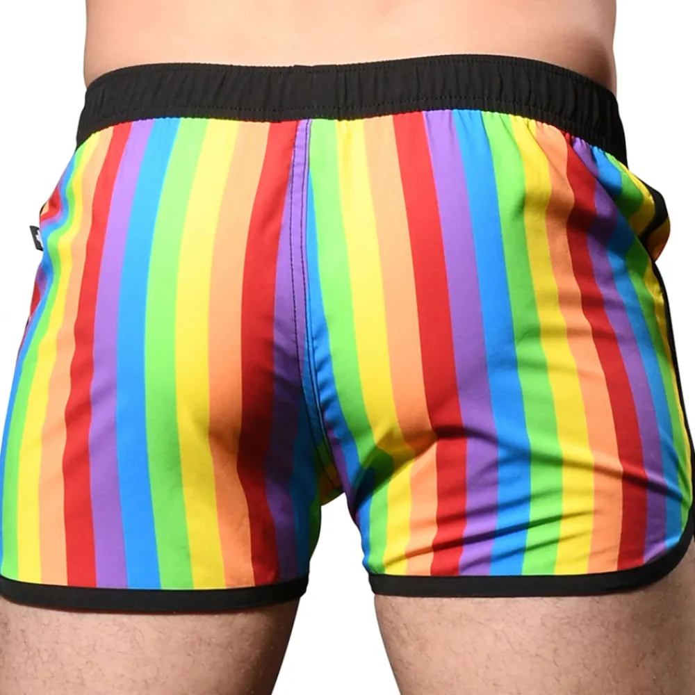 Andrew Christian Shorts De Bain-Short de Bain Pride Arc-en-Ciel