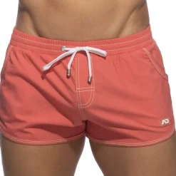Addicted Shorts De Bain-Short de Bain Rocky Jeans Rouge