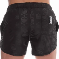 Bikkembergs Shorts De Bain-Short de Bain Rétro Noir